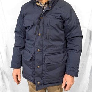 Vintage Eddie Bauer Men’s Down Stadium Parka, Size Large, Made-in- USA
